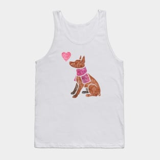 Miniature Pinscher (docked) Tank Top